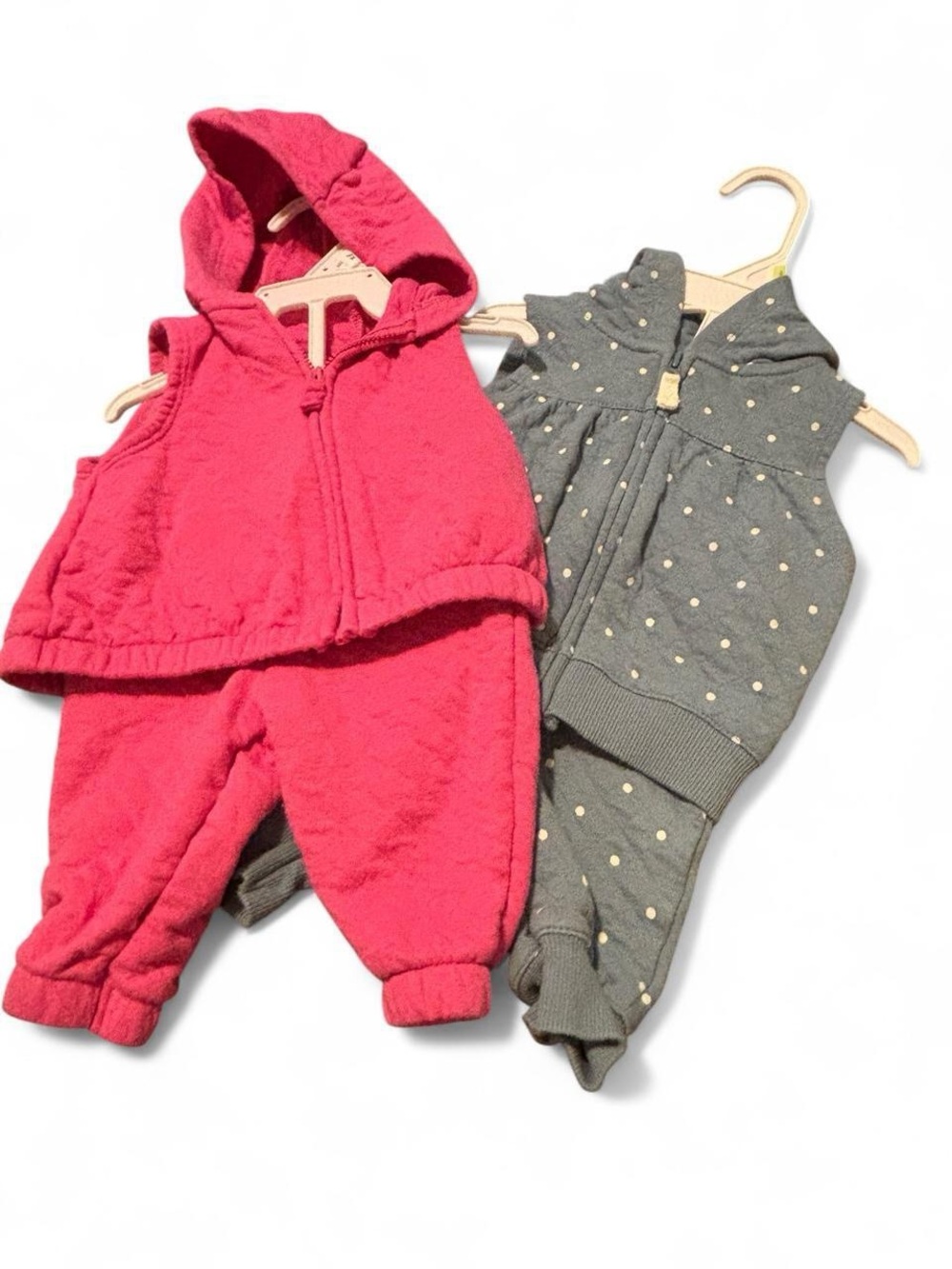 Carters quilted Hooded Fleece Jogger Set of 2 size 3M